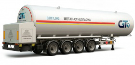 LNG transportation by road